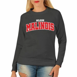 Frauen Sweatshirt Belgian Malinois LOGO Hunde dogs belgischer Schäferhund dogmum - Bild 1 von 4