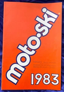 RP3522 Vtg Moto-Ski Snowmobile 1983 Dealer Sales Brochure w/ Accessories - Bild 1 von 7