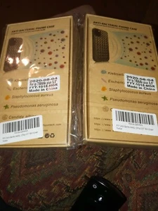 2 FYY Leather Anti-bacterial Ph Cases For Ip 6-8, Mint Green - Picture 1 of 1