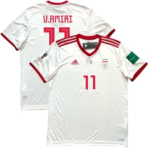 2018 IRAN Home Jersey #11 Vahid Amiri ADIDAS World Cup & Asian Cup AFC NEW - Picture 1 of 12