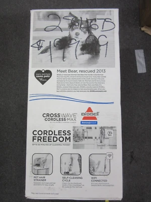 Bissell Model 2554R Crosswave Cordless Max All-In-One Multi-Surface Cleaner NEW - Image 1 of 4