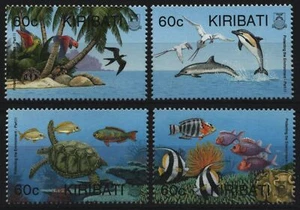 Kiribati 1996 - Mi-N.o 715-718 ** - Estampillada sin montar o nunca montada - de KLB - Animales salvajes / Animales salvajes - Imagen 1 de 1