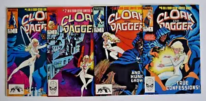 CLOAK AND DAGGER (1983) 4 ISSUE COMPLETE SET #1-4 MARVEL COMICS - Picture 1 of 1