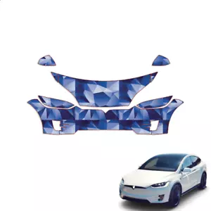 2016-2021 For Tesla Model X Precut PPF Paint Protection Kit – Partial Front - Picture 1 of 7