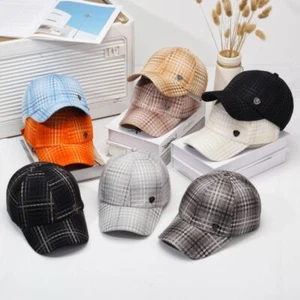 Cotton Baseball Cap Anti-Sun Dad Hats Fashion Visor Hat Men Women - Picture 1 of 15