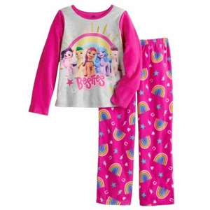 $38 Girls My Little Pony Pajamas Set Shirt New Movie Sunny Pip Hitch 4 6 10 MLP - Picture 1 of 2