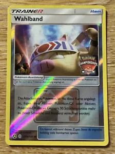 Choice Band (Wahlband) - 121a/145 - Reverse Holo Staff Promo - Pokemon TCG - NM - Picture 1 of 3