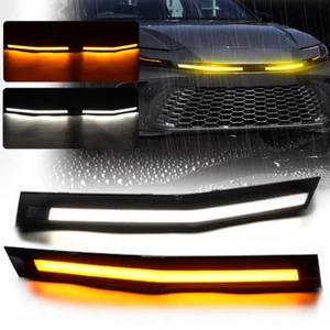 For Toyota Camry 2024 2025 LED Grille Fog Lamp Daytime Running Light DRL w/ Turn - Picture 1 of 14