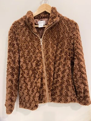 Chaqueta Great Cavalier De Colección Acanalada Poli Terciopelo Aplastado Bolsillos Talla M Foto 1 de 4