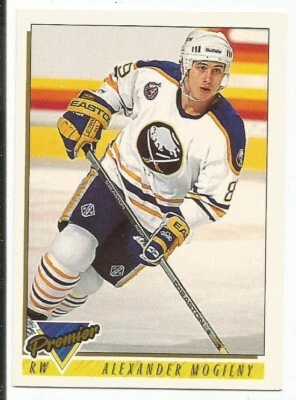 ALEXANDER MOGILNY 1993-94 TOPPS CARD NEAR MINT+ CONDITION - Image 1 of 2