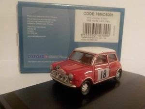 Model Car, Mini Cooper S MK2 1968 Monte Carlo, 1/76 New Oxford 76mcs001 - Picture 1 of 1