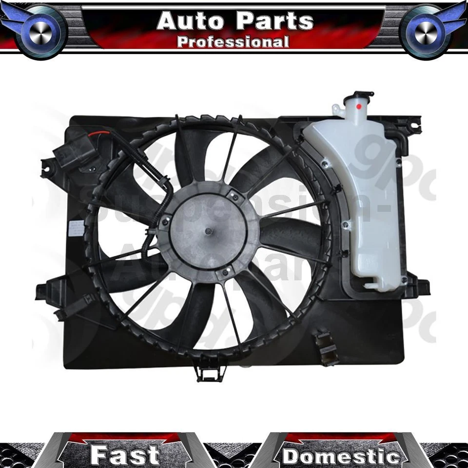Global Parts Engine Cooling Fan Fits 2012 2013 2014 2015 Kia Soul_SU - Image 1 of 1