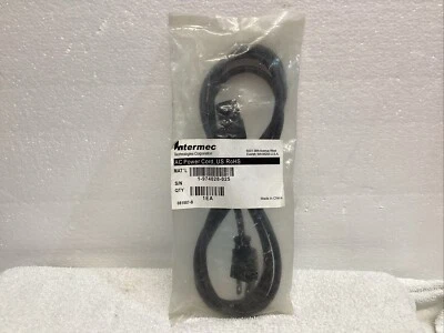 Intermec AC Power cord, US RoHS 1-974028-025 - Image 1 of 2