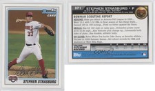 2010 Bowman Prospects Stephen Strasburg (Facsimile Autograph) #BP1.1 Rookie RC