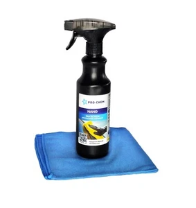 SET Scheiben-Reiniger Nano 500ml + Perfect Glass Microfaser 40x40cm Auto - Bild 1 von 6