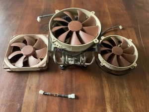 Noctua NH-C14 CPU Kühler mit NF-A14 FLX Lüfter plus NA-RC11 Low Noise Adapter - Bild 1 von 11