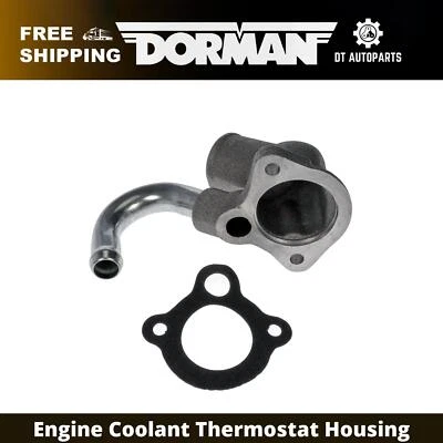 Carcasa termostato refrigerante motor Cadillac Fleetwood Dorman 1979-1986 1980 Foto 1 de 4