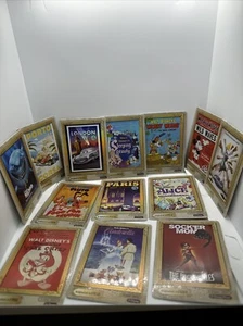 2023 Card Fun Disney 100 Carnival Retro Poster Card *100 Full Set #SR01-100. - Picture 1 of 19