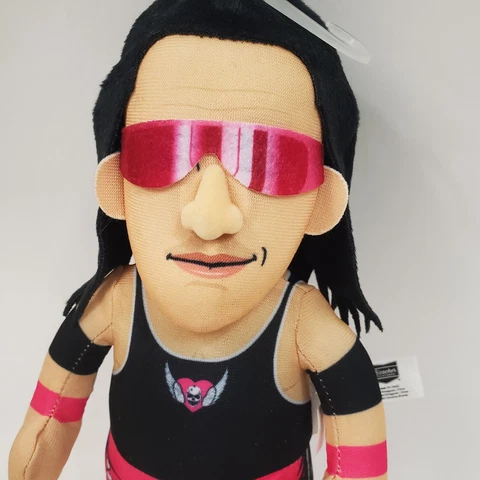 Bleacher Creatures WWE Legend Brett "Hit Man" Hart 10" Plush Toy Action Figure Cover