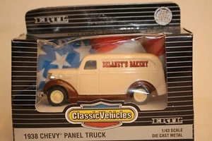 Ertl Vintage Vehicles 1938 Chevrolet Panel Truck, Delaney's Bakery 1:43 Scale - Picture 1 of 5