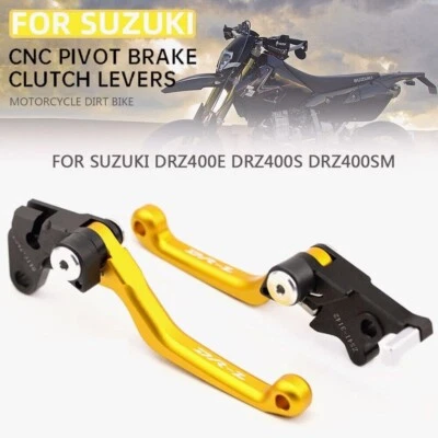 Pivot Brake Clutch Levers Control Levers kit For SUZUKI DRZ400E DRZ400S DRZ400SM - Image 1 of 4
