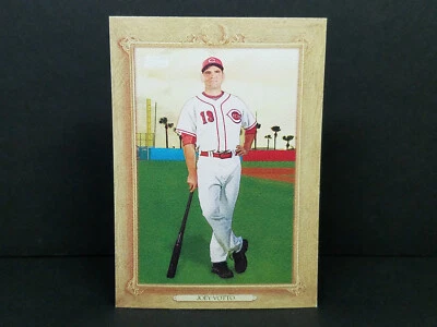 2010 Topps #TR58 Joey Votto, Cincinnati Reds - Turkey Red Insert - Image 1 of 2