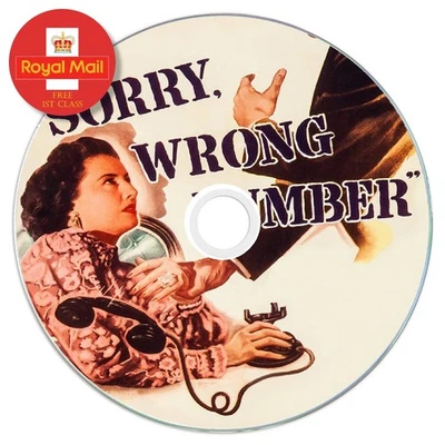 Sorry, Wrong Number (1948) Public Domain Film DVD Free 1st Class UK Post - Image 1 of 2