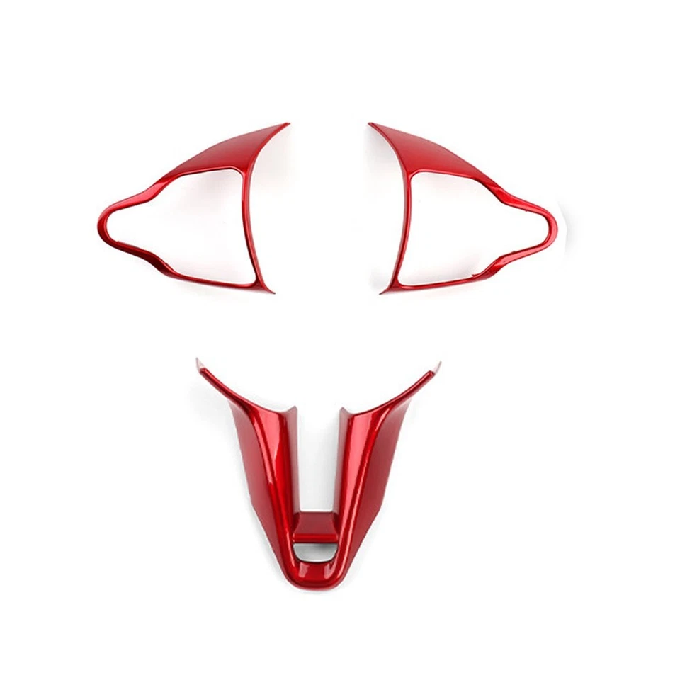 ABS 3PCS Inner Steering Wheel Frame Cover Trim For Hyundai Veloster N 2019-2022 - Изображение 1 из 1