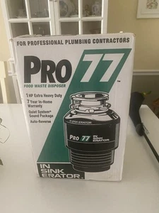 Pro77 Insinkerator 1 Hp Disposal - Picture 1 of 5