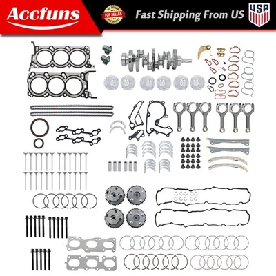 Engine Rebuild Overhaul Kit - Crankshaft Rods Timing For 2011-2019 Kia Sorento - Image 1 of 4