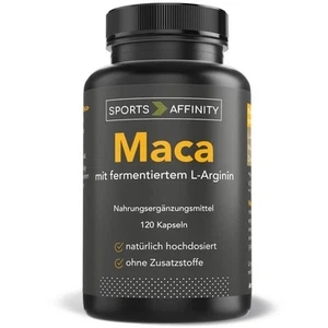 Sports Affinity Maca-Extrakt + L-Arginin - 120 Kapseln - Bild 1 von 7