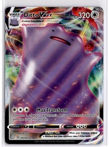 Ditto VMAX - 051/072 - Pokemon Shining Fates Sword & Shield Ultra Rare Card NM - Picture 1 of 2