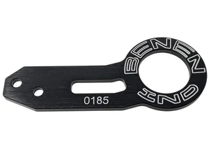 Placa de gancho de remolque Benen Industries aluminio 0185 JDM pista deriva carreras remolque recuperación - Imagen 1 de 2