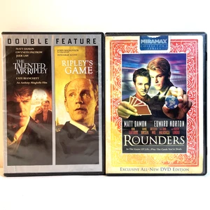 THE TALENTED MR. RIPLEY / RIPLEY'S GAME / ROUNDERS (DVD) Matt Damon - Thriller - Picture 1 of 9