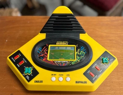 Vintage 1986 VTech Talking Play By Play Baseball Handheld Electronic TESTED - Image 1 of 4