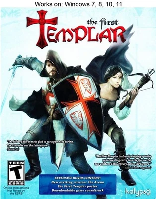 The First Templar - Special Edition PC Game 2011 Kalypso Windows 10 11 - Image 1 of 2