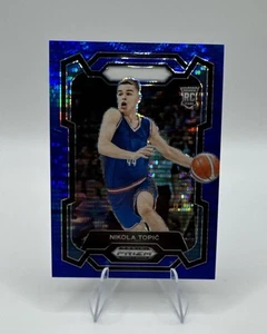 2024 Prizm Draft Picks Nikola Topic RC Blue Pulsar Prizm /99! - Bild 1 von 4