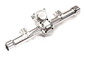 Integy C32954SILVER Billet Machined Rear Axle Housings - Picture 1 of 2