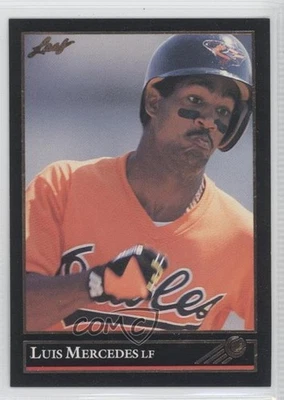 1992 Leaf Gold Luis Mercedes #130 - Image 1 of 2