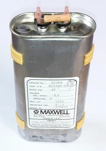 Maxwell 30368 42 uF μF 5 kV Hochspannungs-ölgefüllter Kondensator - kostenloser Versand! - Bild 1 von 2