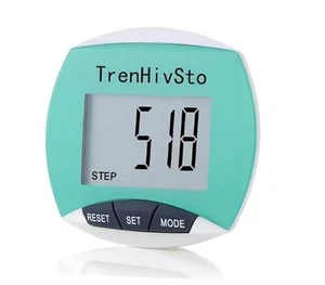Pedometer for Walking Steps and Miles,Simple Step Counter Clip on Pedometer - Picture 1 of 7