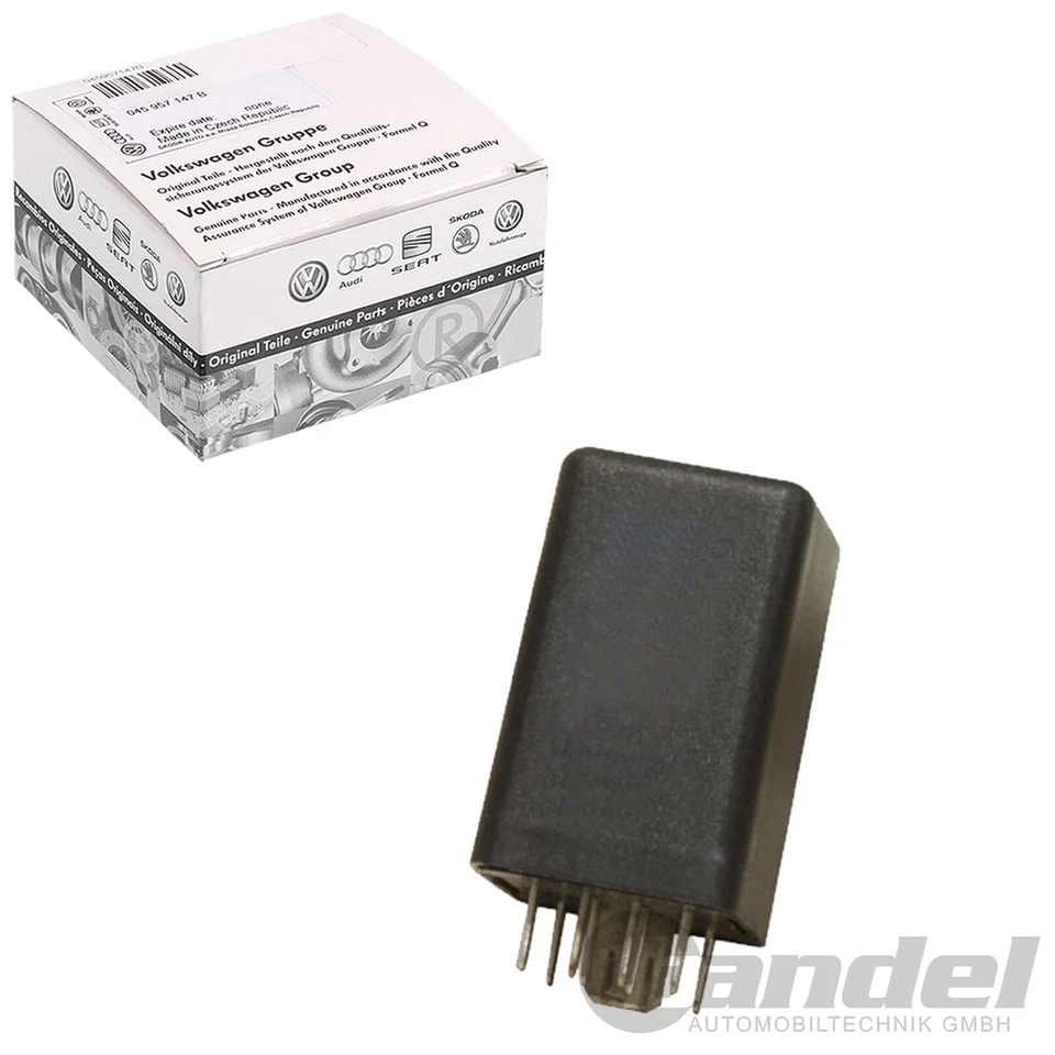 Original VAG Bujías Relé Apto para Audi A3 A4 A5 VW Golf 5 Sharan T5 Tdi - Imagen 1 de 1