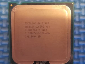 processor Intel Core 2 Duo E7400 2.8 ghz (socket 775) - Picture 1 of 2