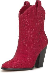 Jessica Simpson Women's Cissely Western Bootie Fashion Boot 