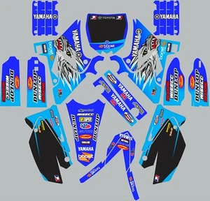 Decals for UFO Restyled Plastic Yamaha 2002-2014 YZ 125 YZ 250 GRAPHICS  - Picture 1 of 1