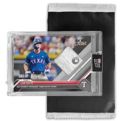 EVAN CARTER World Series Base Relic SEALED PACK 2023 Topps Now 1073 #/99 or lowr - Image 1 of 3