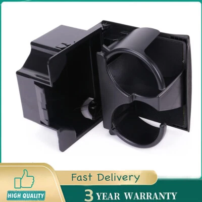 Portavasos doble para tablero de consola central negro para Nissan Titan 96967-9FD08 2008-2015 Foto 1 de 4