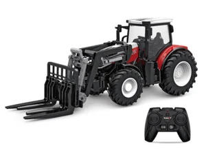 Korody RC 1:24 Tractor w/ Working lights & forklift attachment! - Picture 1 of 9