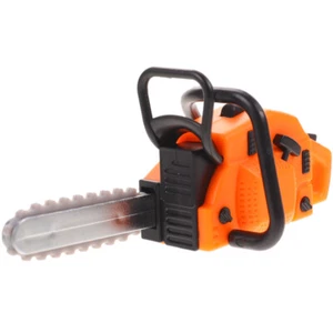 Simulated Mini Chainsaw Model Mini House Chainsaw Figurine Mini House Decor - Picture 1 of 12