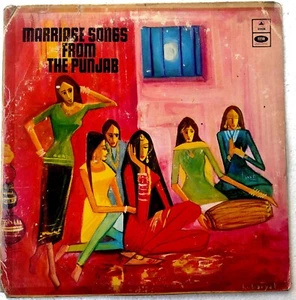Marriage Songs from the Punjab Original Bollywood LP Vinyl Record India - Picture 1 of 7